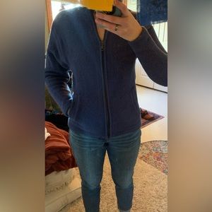 Patagonia 100% wool zip up